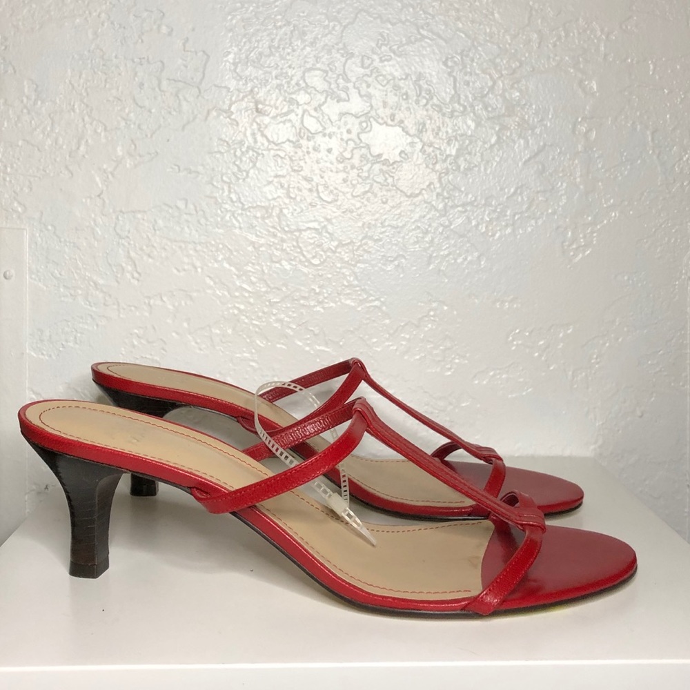 Alex Marie Red Strappy Heels